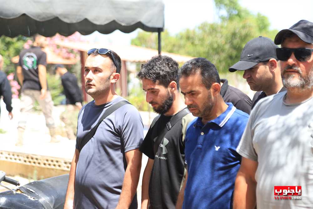 بلدة طربيخا شيعت الفقيد الغالي المرحوم سهيل نمر حسن 